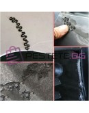 Пистолет за лепене на пластмаса 50W с 200 скоби